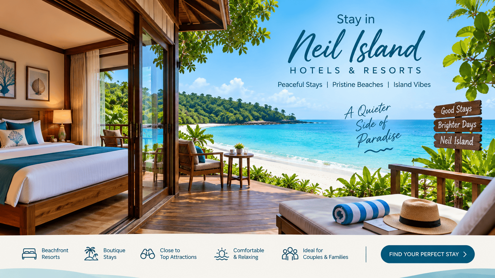 Hotels in Neil Island